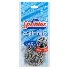 Spontex Spirinett nerezové drátěnky 2 ks