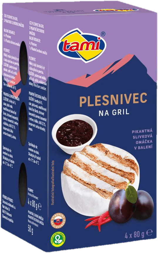 Tami Plesnivec na gril pikantní švestka (4×80 g)