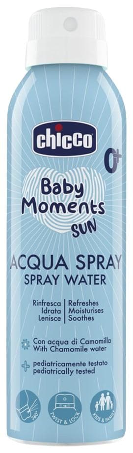 Chicco Baby Moments Sun sprejová osvěžující voda 0m+