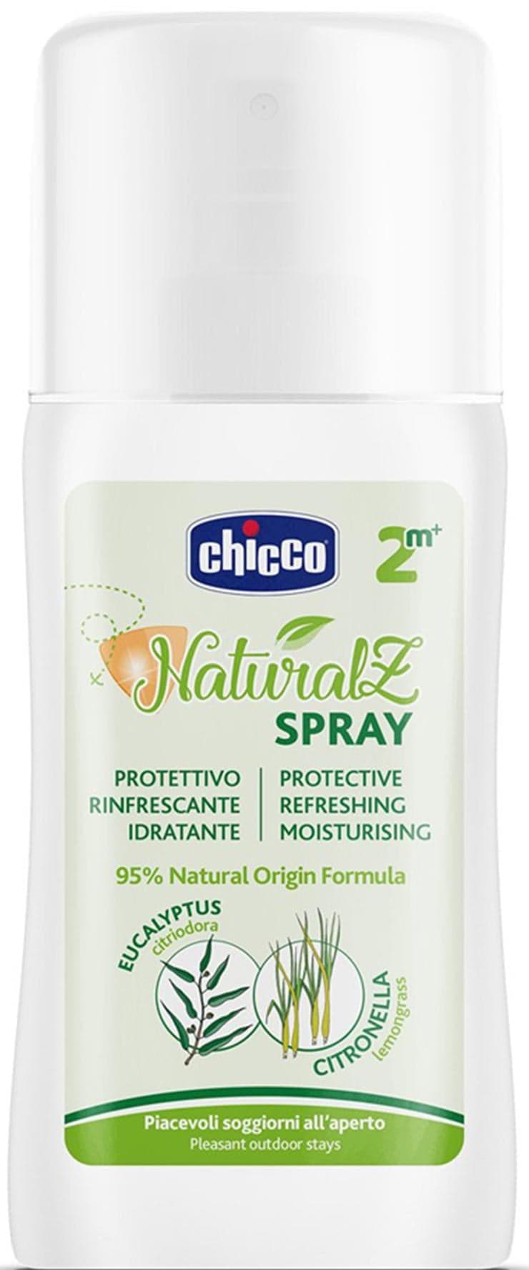 Chicco Ochranný a osvěžující sprej proti komárům 2m+