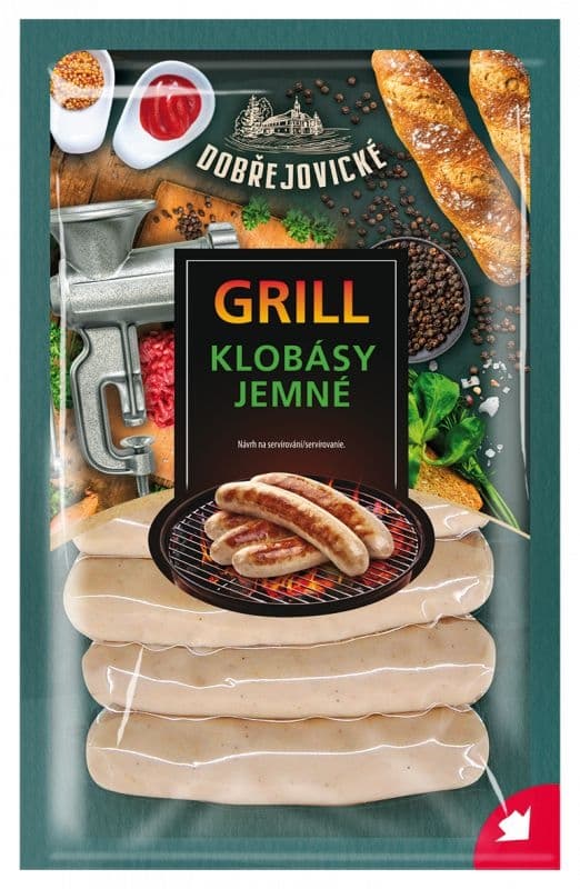Dobřejovické Jemné klobásky 200 g