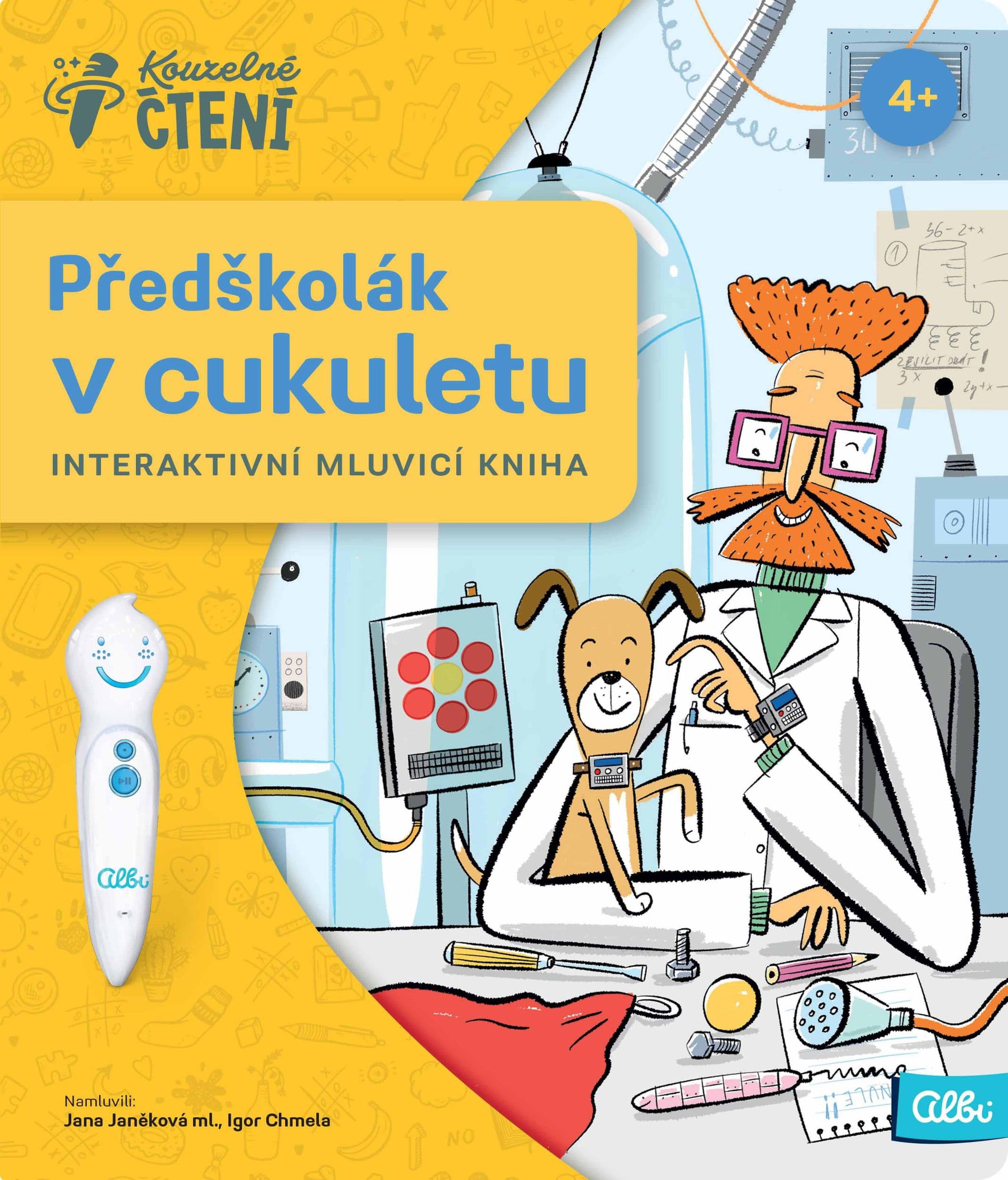 Albi KČ Kniha Předškolák v cukuletu