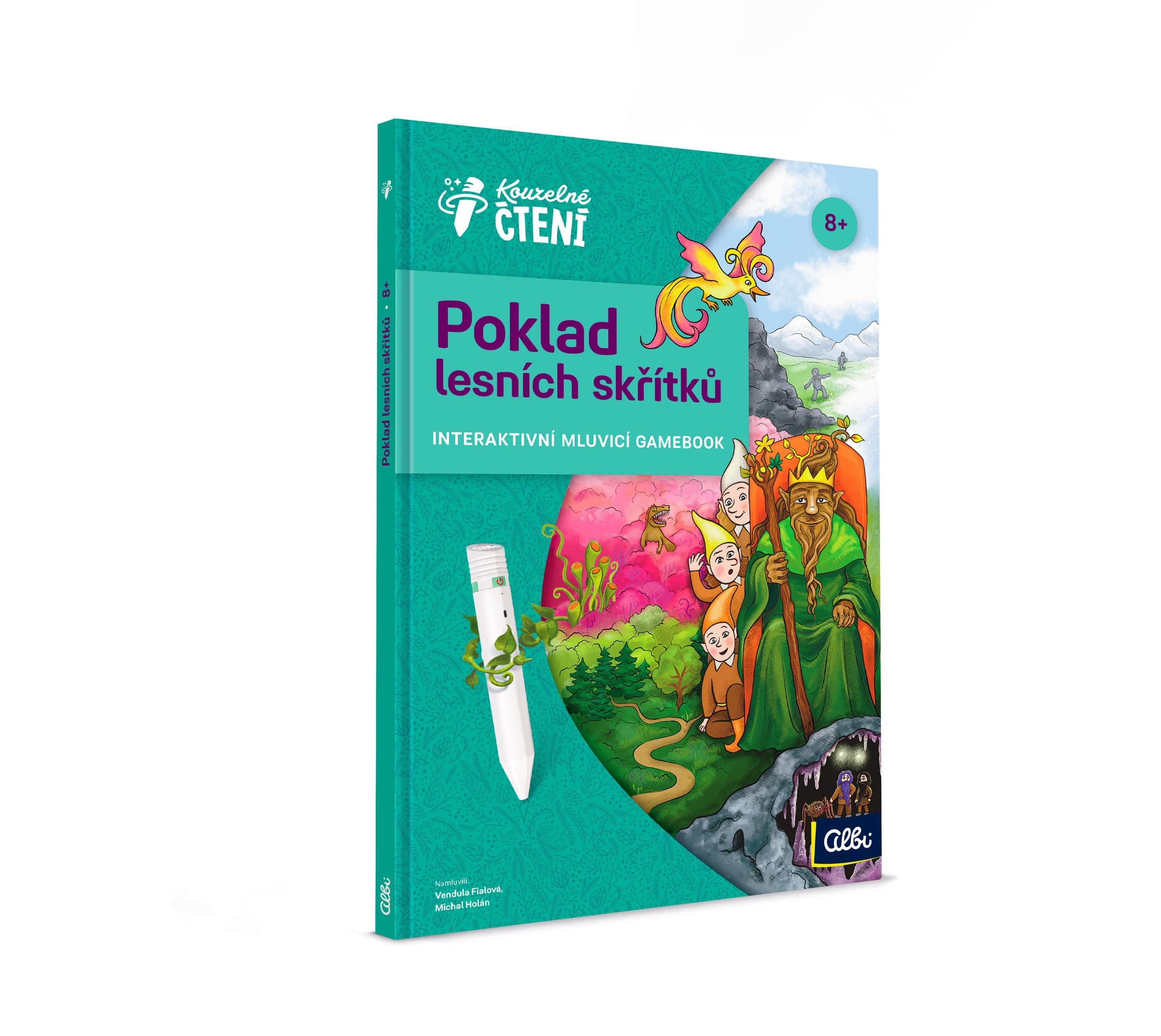 Albi KČ Gamebook Poklad lesních skřítků