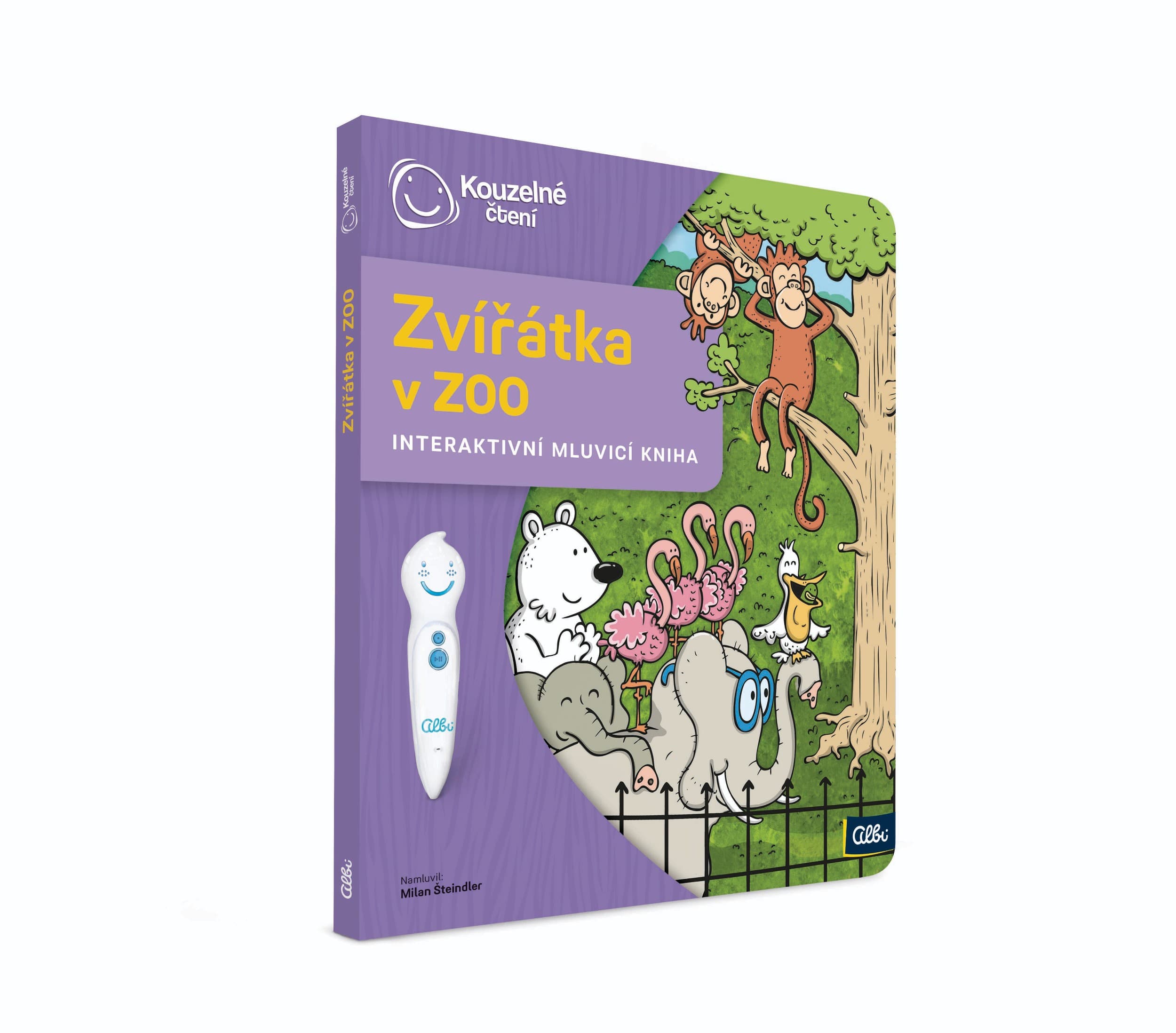 Albi Kouzelné Čtení Kniha Zvířátka v ZOO
