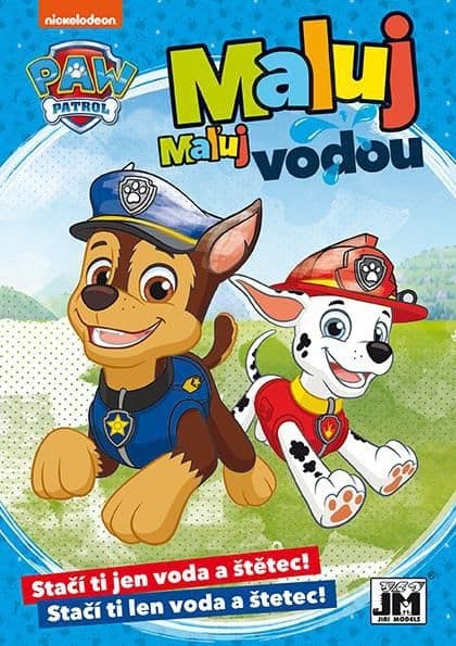Jiri Models Maluj vodou! A5/ Tlapková patr