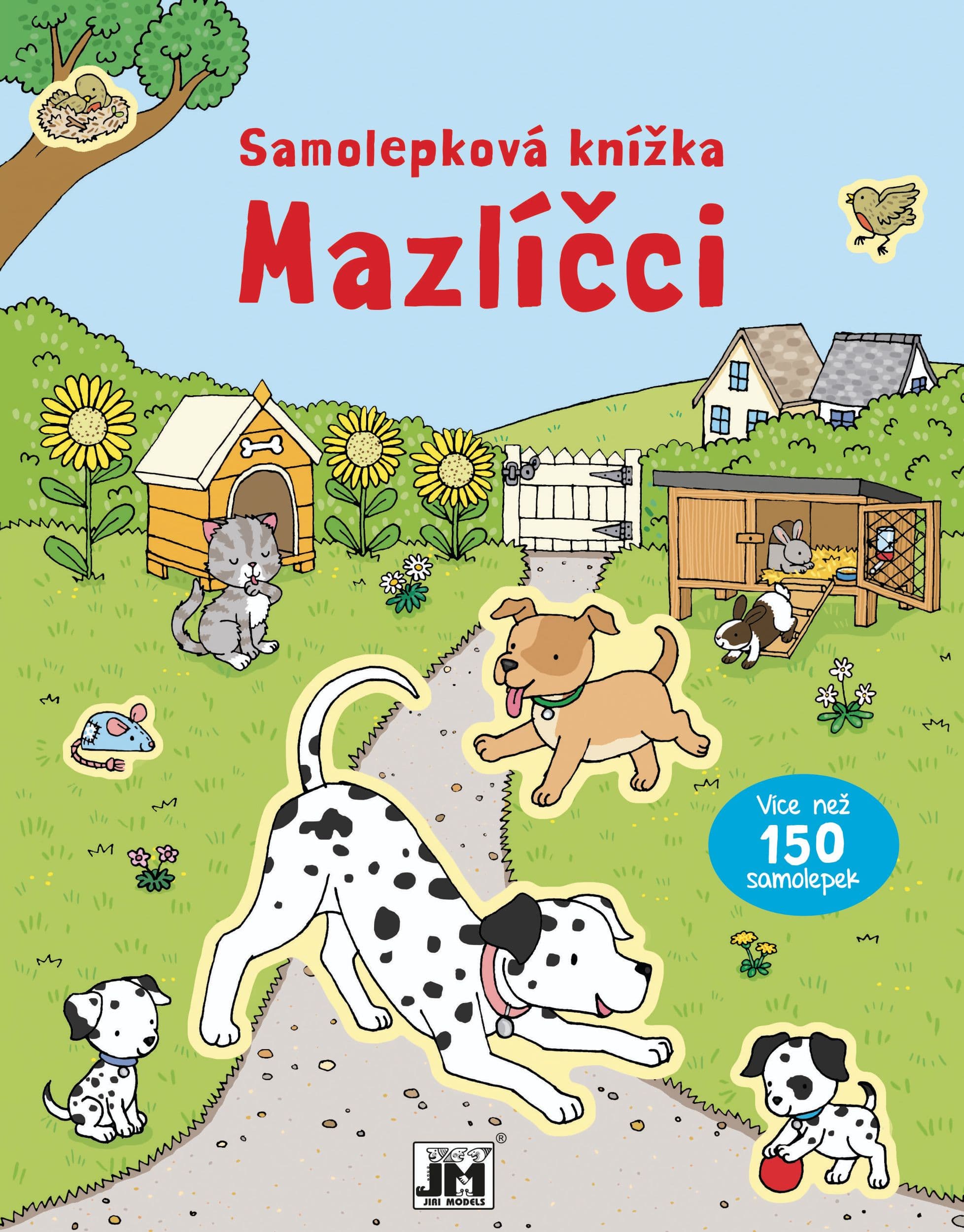 Jiri Models Samolep knížka/ Mazlíčci