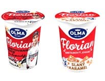 OLMA Florian Jogurt slaný karamel vanilka chlaz. 10 x 150 g