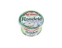 PRÉSIDENT Rondelé česnek bylinky chlaz. 3 x 100 g
