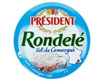 PRÉSIDENT Rondelé sel de Camargue Sýr přírodní se solí chlaz. 3 x 100 g