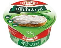 PRÉSIDENT Tvaroh delikátní s pažitkou 125 g