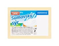 TANY Šumavský tavený sýr smetanový chlaz. 10 x 90 g