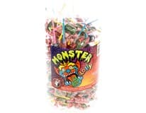 Lolly MONSTER lízátka barvící 150 x 10 g