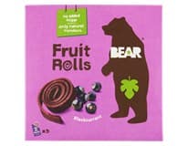 lotus BEAR Fruit Rolls ovocné rolované plátky černý rybíz 5 x 20 g