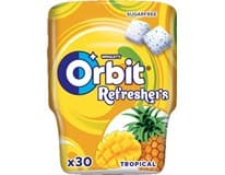 Orbit Refreshers Tropical žvýkačky 6 x 67 g