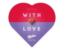 Milka I love Milka bonboniéra oříšek nugát 165 g