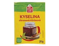 Fine Life Kyselina citrónová 40 x 20 g