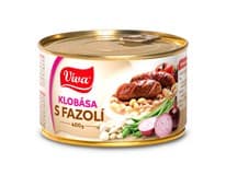 Viva Klobása s fazolí 400 g