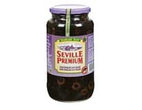 SEVILLE PREMIUM Olivy černé krájené 935 g