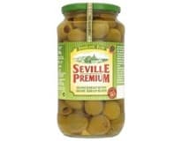 SEVILLE PREMIUM Olivy zelené královské bez pecky 935 g
