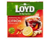 LOYD Warming Tea citrón zázvor a med 20 x 2 g