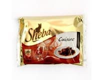 Sheba Cuisine hovězí+kuřecí pro kočky 4 x 85 g