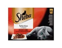 Sheba Steamed & Tender masové menu Kapsička pro kočky 12 x 85 g