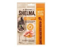 SHELMA Meaty Sticks Snack s drůbežím 15 g