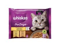 whiskas Drůběží v želé kapsička pro kočky 4 x 85 g