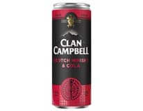 STOCK Clan Campbell & Cola Ready To Drink 6 % 4 x 250 ml