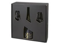 SOMMELIER SELECT Sekt 3 x 750 ml + sklo 3 x 2 ks Gift box
