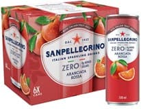 SAN PELLEGRINO Zero Aranciata Rossa 6 x 330 ml