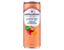 SAN PELLEGRINO Zero pesca clementina 330 ml