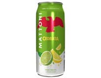 MATTONI Cedrata Voda minerální ochucená citrusy 24 x 500 ml plech