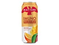 MATTONI Imuno mango pomeranč 24 x 500 ml plech