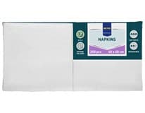 METRO PROFESSIONAL Airlaid Ubrousky 40 x 40 cm bílé 60 ks