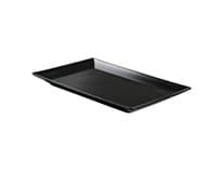 METRO PROFESSIONAL Mac Talíř 30 x 20 cm kamenina černý 6 ks