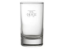 Uniglass Sklenice/panák s cejchem LIGHT CE 100 ml 12 ks