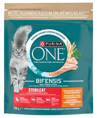 Purina ONE Bifensis Sterilised granule pro kočky, kuře