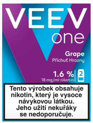 VEEV ONE Grape 1,6% 2x2ml (18 mg)