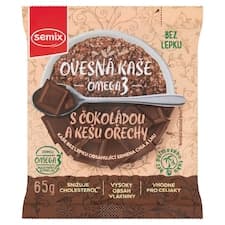 Semix Ovesná kaše s čokoládou a kešu ořechy 65g