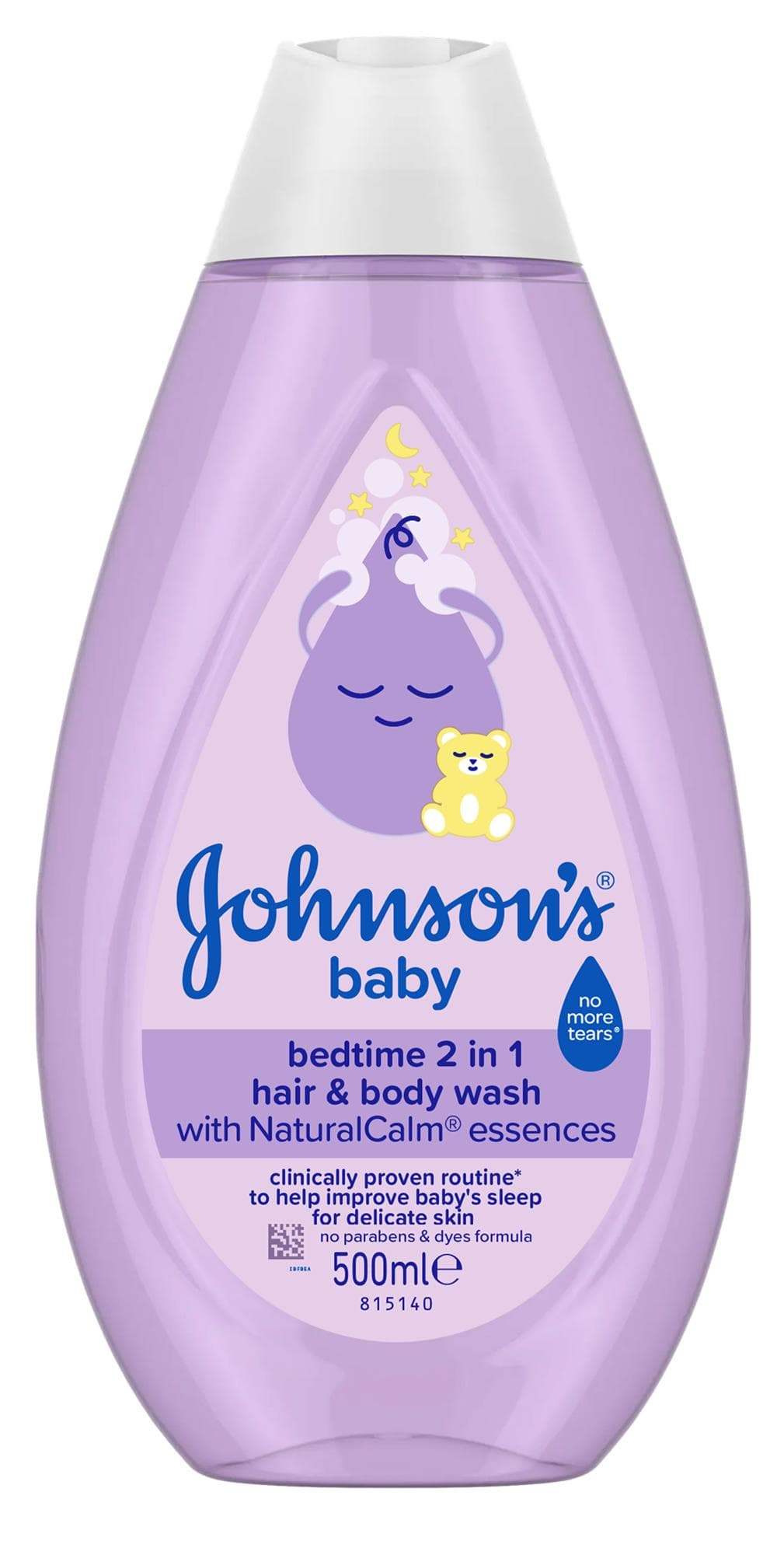 Johnson's® Bedtime mycí gel 2v1 tělo a vlásky pro dobré spaní
