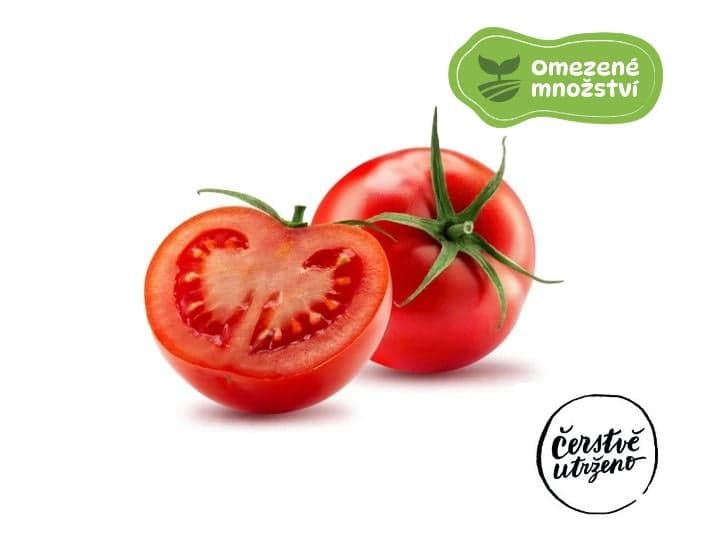Čerstvě utrženo – české rajče na větvičce Karkulka, 1 ks