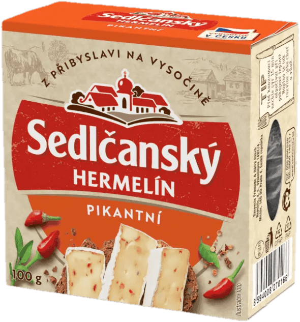 Sedlčanský Hermelín pikantní 100 g