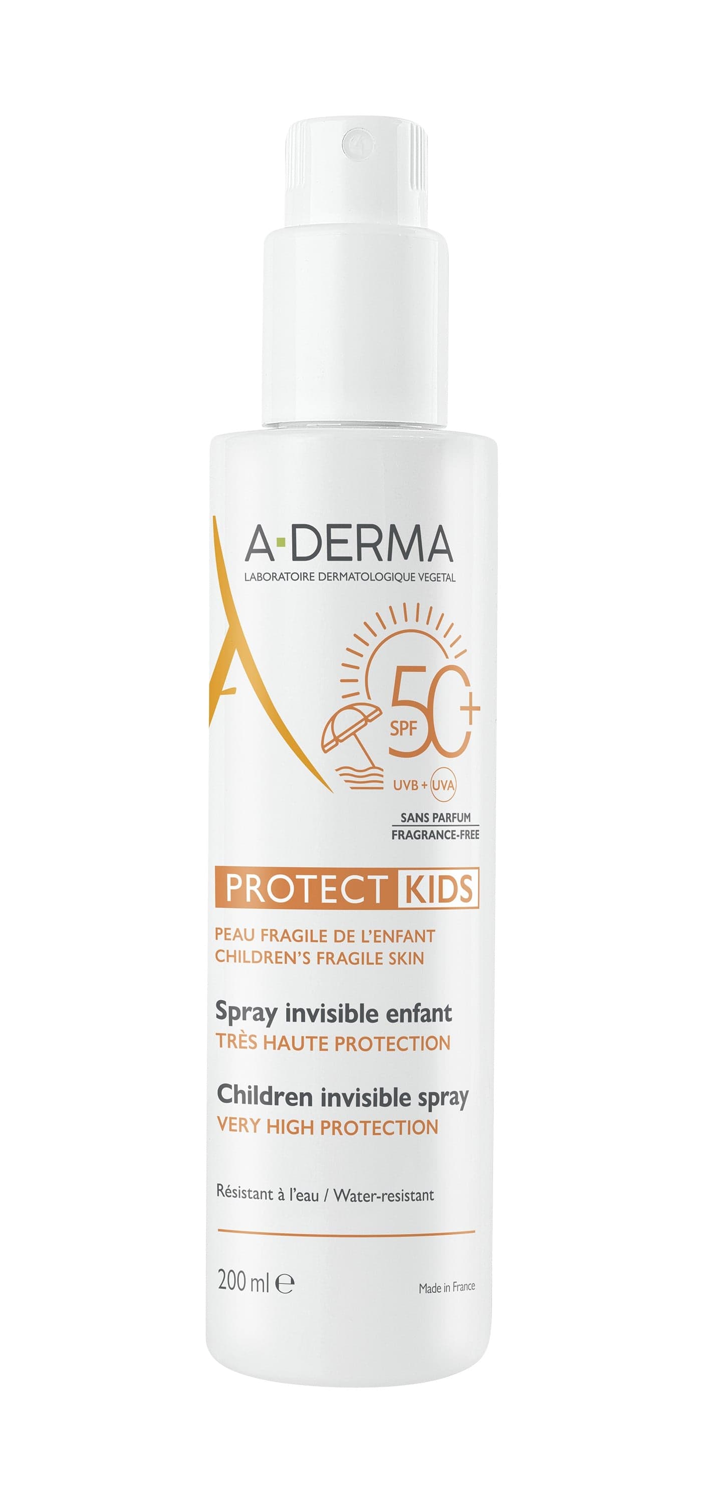 A-DERMA Protect Kids transpar.sprej SPF50+ 200ml