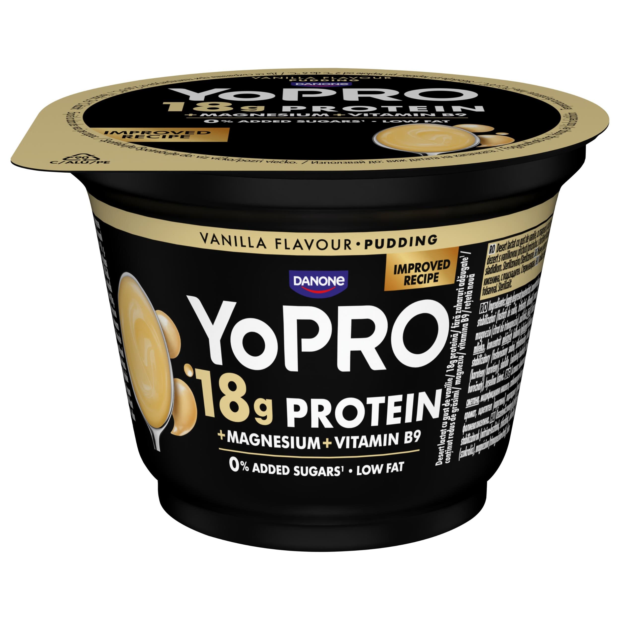 YoPRO Protein puding s vanilkovou příchutí 180g