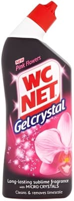 WC Net Gel Crystal Pink Flower Gelový čistič