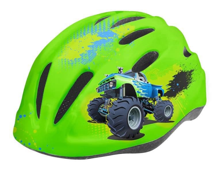 Wista Dětská cyklistická přilba Hard Shell zelená S/M