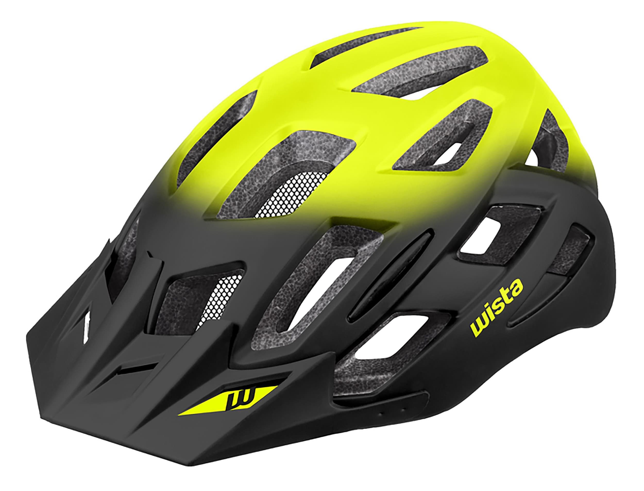 Wista Cyklistická přilba In mold žlutá L/XL