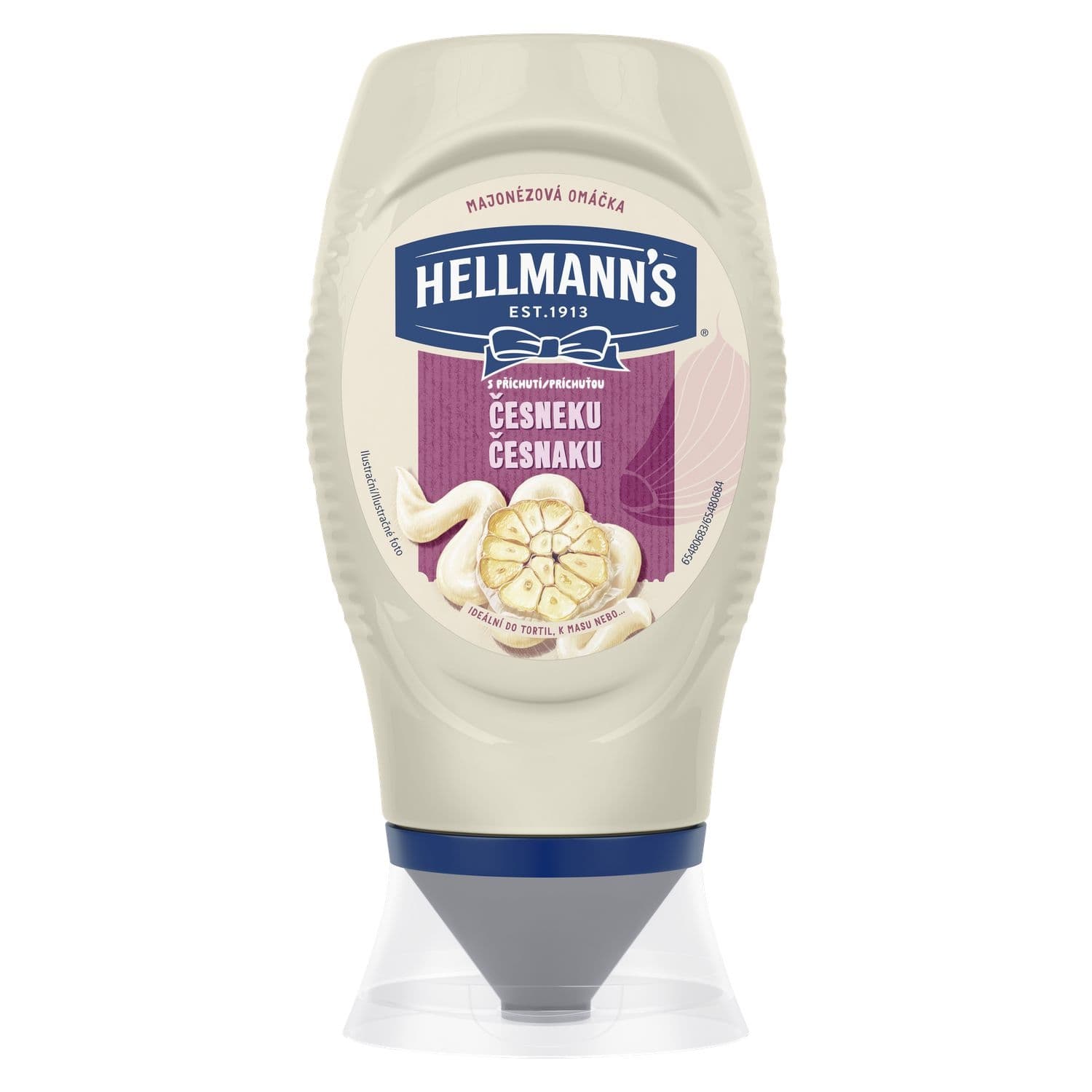 Hellmann's Majonézová omáčka s příchutí česneku 250ml