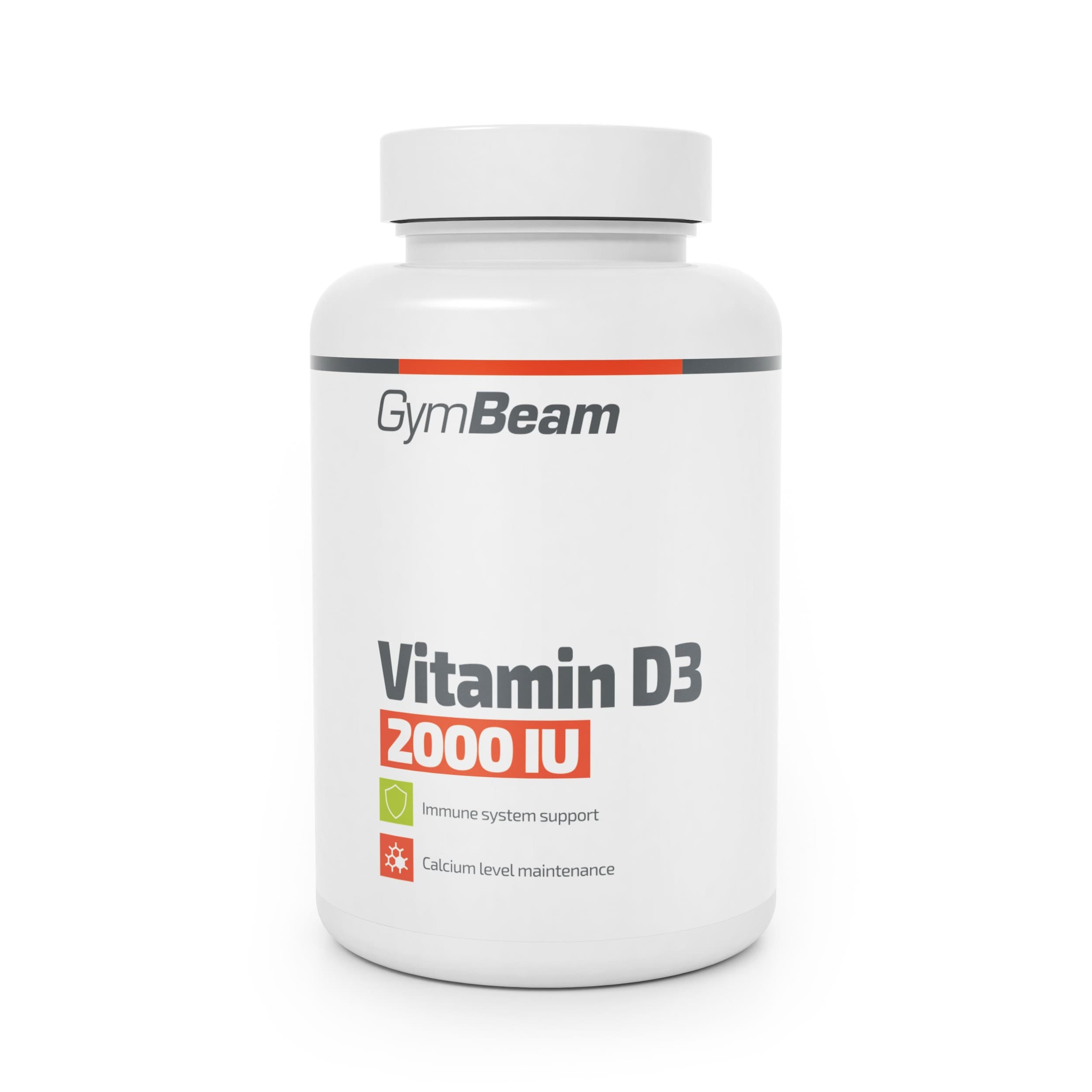 GymBeam Vitamín D3, 2000 IU, 120 caps